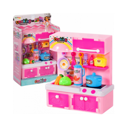 Kuchnia dla lalek - zabawka dla dzieci 3+