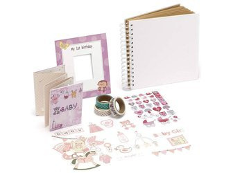 FUJIFILM Instax Zestaw "Pierwszy rok życia dziecka", różowy