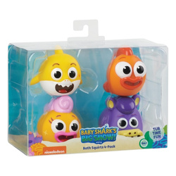 WowWee Pinkfong Baby Shark Zestaw Zabawek do Kąpieli - 4 szt.