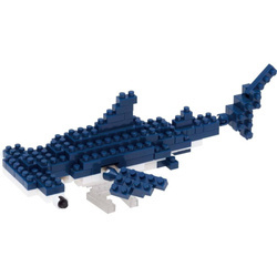 Kawada NBC_137 Nanoblock Zestaw klocków rekin młot 3+