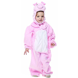 Rubie's 30602 Kostium dziecięcy świnka rozmiar I 1-2 lata, 86cm