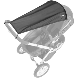 PLAYSHOES 448850 Osłona przeciwsłoneczna UV na wózek czarna