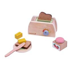 Drewniany Zestaw Śniadaniowy Dla Dzieci