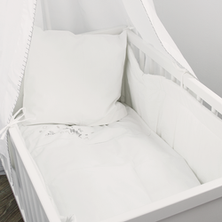 ALVI Zestaw do kołyski wahadłowej wzór - owieczki 411557570