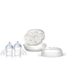 Nuby IDVP50 Sterylizator mikrofalowy z 2 butelkami