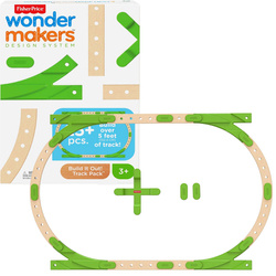 Fisher-Price Wonder Makers 27-elementowy zestaw torów do rozbudowy wiek 3+