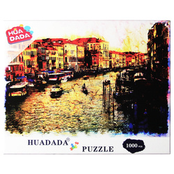 HUADADA Puzzle Wenecja 1000 elementów + plakat