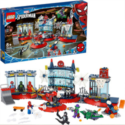 LEGO Marvel- Atak na kryjówkę Spider-Mana - 76175- 466 elementów