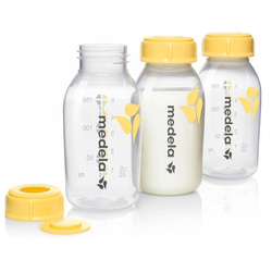 Medela Medizintechnik Gmbh & Co. Handels Kg 7612367010955 Butelka, Żółty, 150 ml x 3