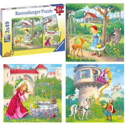 Ravensburger 08051 Puzzle 3 układanki 49 elementów wiek 5+