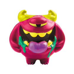 Simba 1598 Figurki Shakeheadz Funny Monster Gaseous Gavin fioletowy 6cm